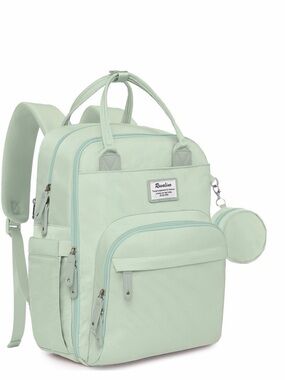 NWT - Ruvalino -  Mint Green Baby Diaper Backpack